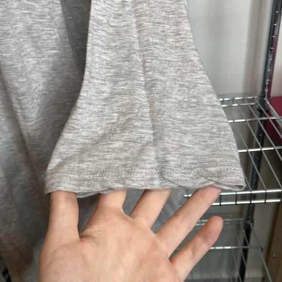 Coldwater Creek Women's Gray Open Front Cardigan Size 1X Soft Indian Cotton - Picture 9 of 11